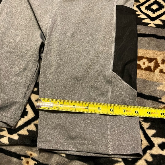 SASA Fashion 2pc Biker Short Set Black & Grey S/M - Picture 12 of 13